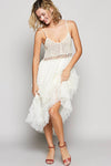 Crochet Lace Ruffle Everything Dress