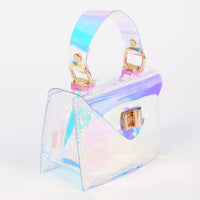 Transparent Top Handle Mini Bag