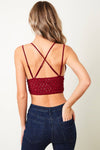 Crochet Eyelet Lacey Bralette