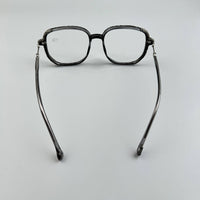 Grey Handmade Rhinestone Large Frame Round Reader