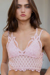 Lace Crochet Bodice Bralette