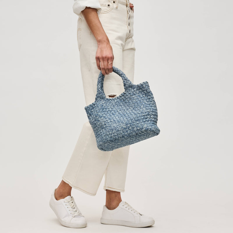 Sky's The Limit - Small Denim Crossbody