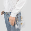 Transparent Top Handle Mini Bag