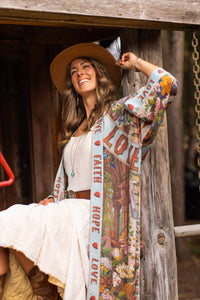 Love Language Opera Duster Kimono