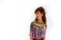 Taster's Team Cropped Crew Extra with Crystals