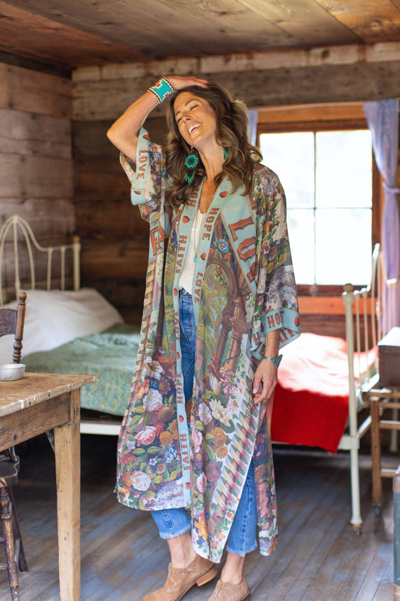 Love Language Opera Duster Kimono