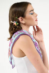 Beauty Hand Embellished Bandana Scarf