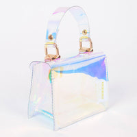 Transparent Top Handle Mini Bag