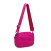 Woven Neoprene Crossbody Bag