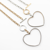 "Love Always" Open Heart Choker Necklace