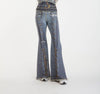 Jean Stretch Legging Pants - Basic Smoke - Belt Stack Waist