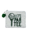 LETS PARTEE Beaded Coin Purse