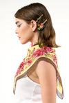 Beauty Hand Embellished Bandana Scarf