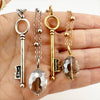 "I Am Free" Key Dainty Necklace