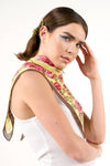Beauty Hand Embellished Bandana Scarf