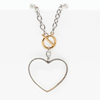 "Love Always" Open Heart Choker Necklace