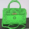 Neon Bandana Print Tote Bag
