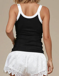 Color Block Padded Tank Top