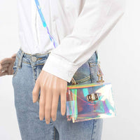 Transparent Top Handle Mini Bag