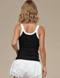 Color Block Padded Tank Top