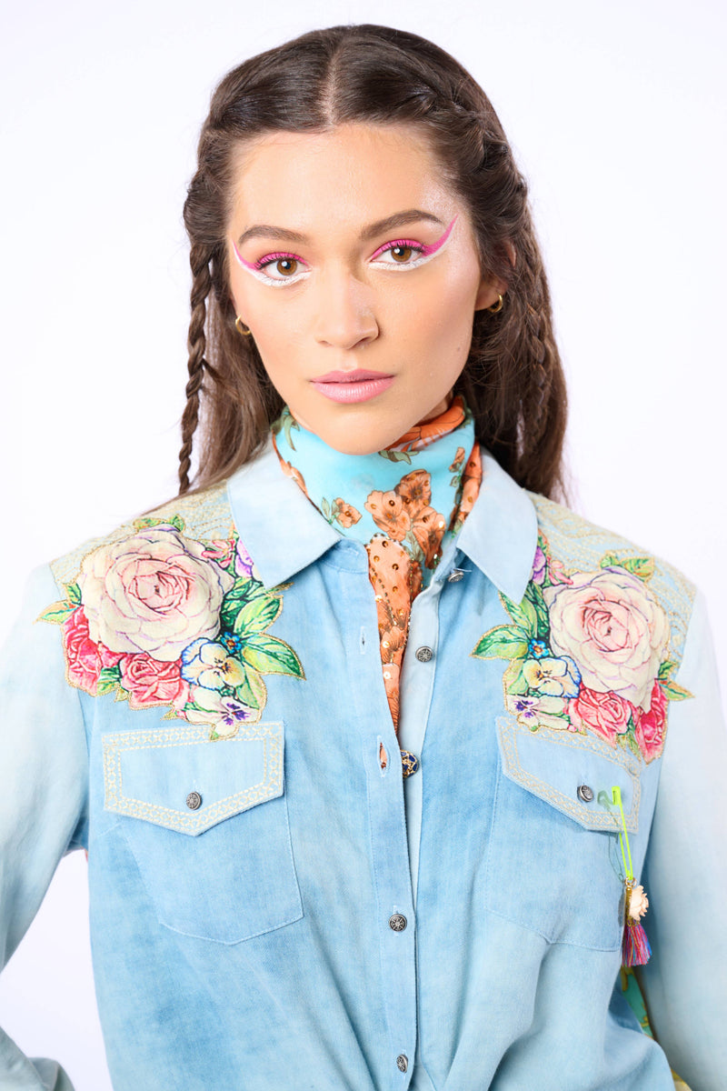 Birth of Venus Button Down Shirt