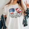 "Talk to Me Goose" Patriotic Graphic Tee