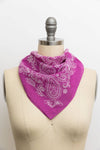 Classic Paisley Floral Bandana - Lightweight Cotton 🌼
