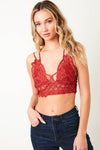 Crochet Eyelet Lacey Bralette