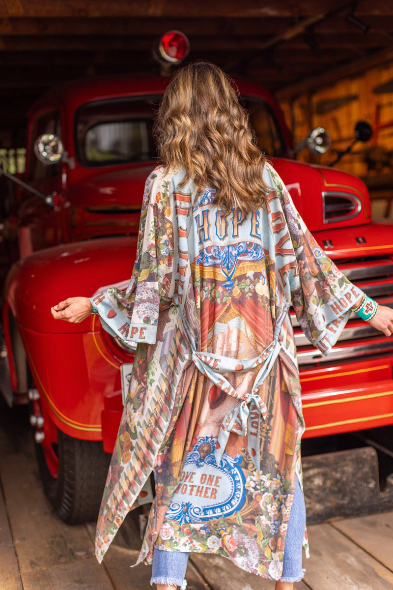 Love Language Opera Duster Kimono