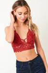 Crochet Eyelet Lacey Bralette