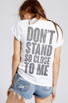 The Police Don't Stand So Close Vintage Tee