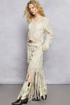 Crochet Fringe Skirt