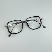Grey Handmade Rhinestone Large Frame Round Reader