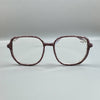 Purple Handmade Rhinestone Large Frame Round Reader