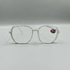 AB Rhinestone Handmade Large Frame Round Reader