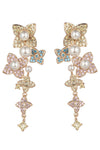 Isabella Flower Statement Earring