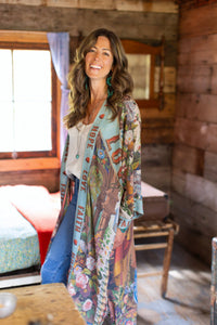 Love Language Opera Duster Kimono
