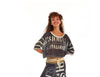 Crew Cropped Italiano T Mini - Black - Taster's Team