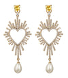 Golden Hearts Earrings