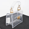 Transparent Top Handle Mini Bag