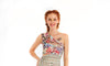 Blouse One Shoulder - Feelin Bloomy - Reversible!
