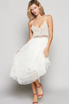 Crochet Lace Ruffle Everything Dress