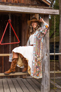 Love Language Opera Duster Kimono