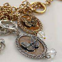 "She Believed She Could..." Butterfly Choker Necklace