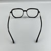 Black Rhinestone Handmade Large Frame Round Reader Glasses