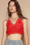 Lace Crochet Bodice Bralette