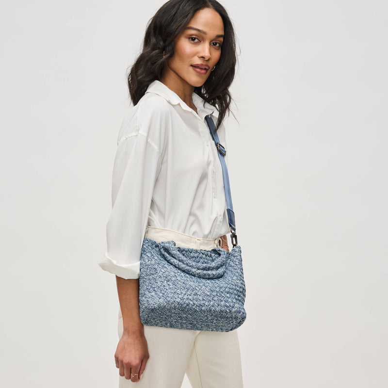 Sky's The Limit - Small Denim Crossbody
