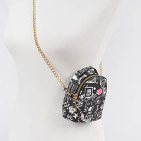 Graffiti Arm / Crossbody Mini Backpack