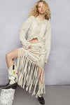 Crochet Fringe Skirt