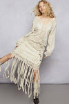 Crochet Fringe Skirt